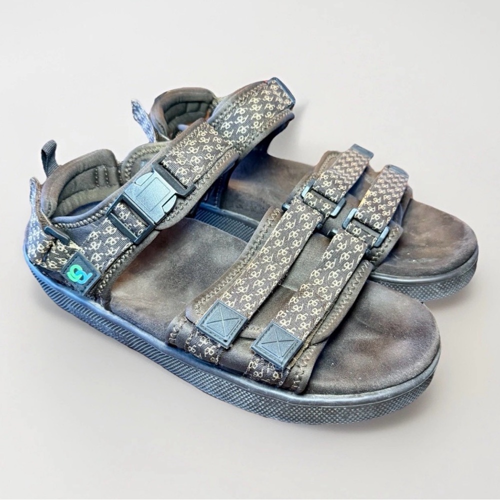 Gravity Defyer‎ G-Defy Café Brown Adjustable Straps Sandals Women's Size 10 - Picture 3 of 11